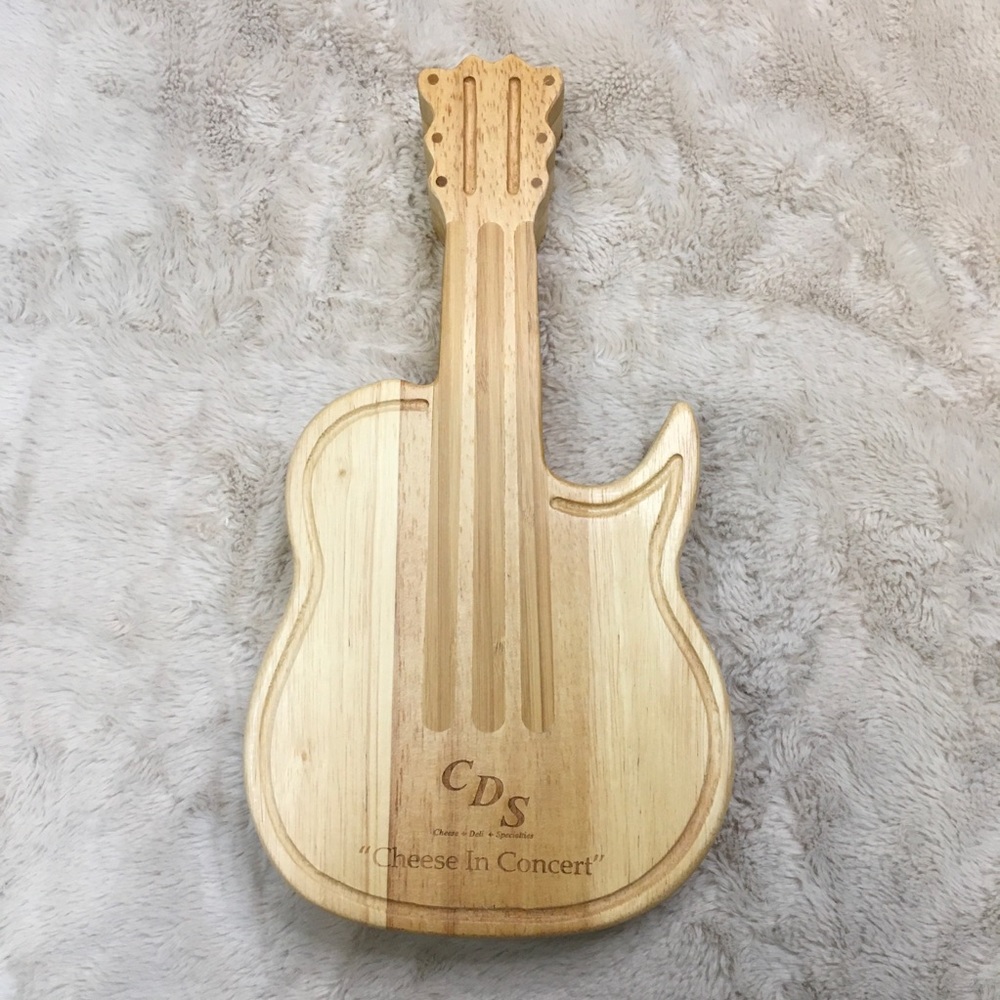 “Cheese in Concert” Guitar Cheese Charcuterie Board